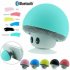 Quality Bluetooth Speaker Cartoon Mushroomm Suction Cup Blue