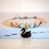 Discount Girls Ceramic Woven Bracelet For Women Swan Sale