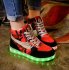 Cheap Sneakers High Top Womens Led Shoes Sale Black/Red