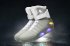 LED Sneakers Back To The Future Men Basketball Shoes Gray