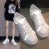 Best Sneakers Low Top Womens Led Shoes All White