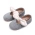Popular Casual Shoes For Kids Girls Bowknot Grey