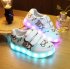 Discount Sneakers Low Top Kids Led Shoes Blue Online