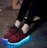 Best Led Couple Shoes Yeezy Sneakers Womens Red