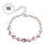 Cheap Jewelry Charm Bracelets Bangles Bijoux Pink USA
