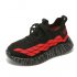 2019 Kids Yeezy Running Shoes Black Red Sale