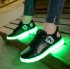 New Led Shoes Low Top Sneakers Mens Black Sale