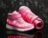 Online Led Kids Shoes USB Charge High Top Pink Sale