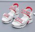 Trend Sports Sandals For Womens Platform Red White Sale