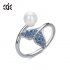 Quality Simple 925 Silver Fishtail Dolphin Ring Open Ring