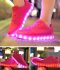 Fashion Led Shoes Low Top Sneakers Women's Pink Sale